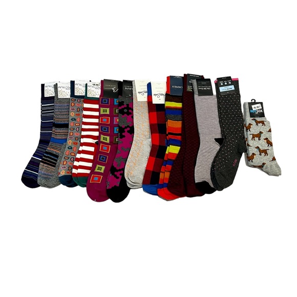 Happy Socks Underwear & Socks Nwt 3 Pair Mens Size 712 To 13 Dress